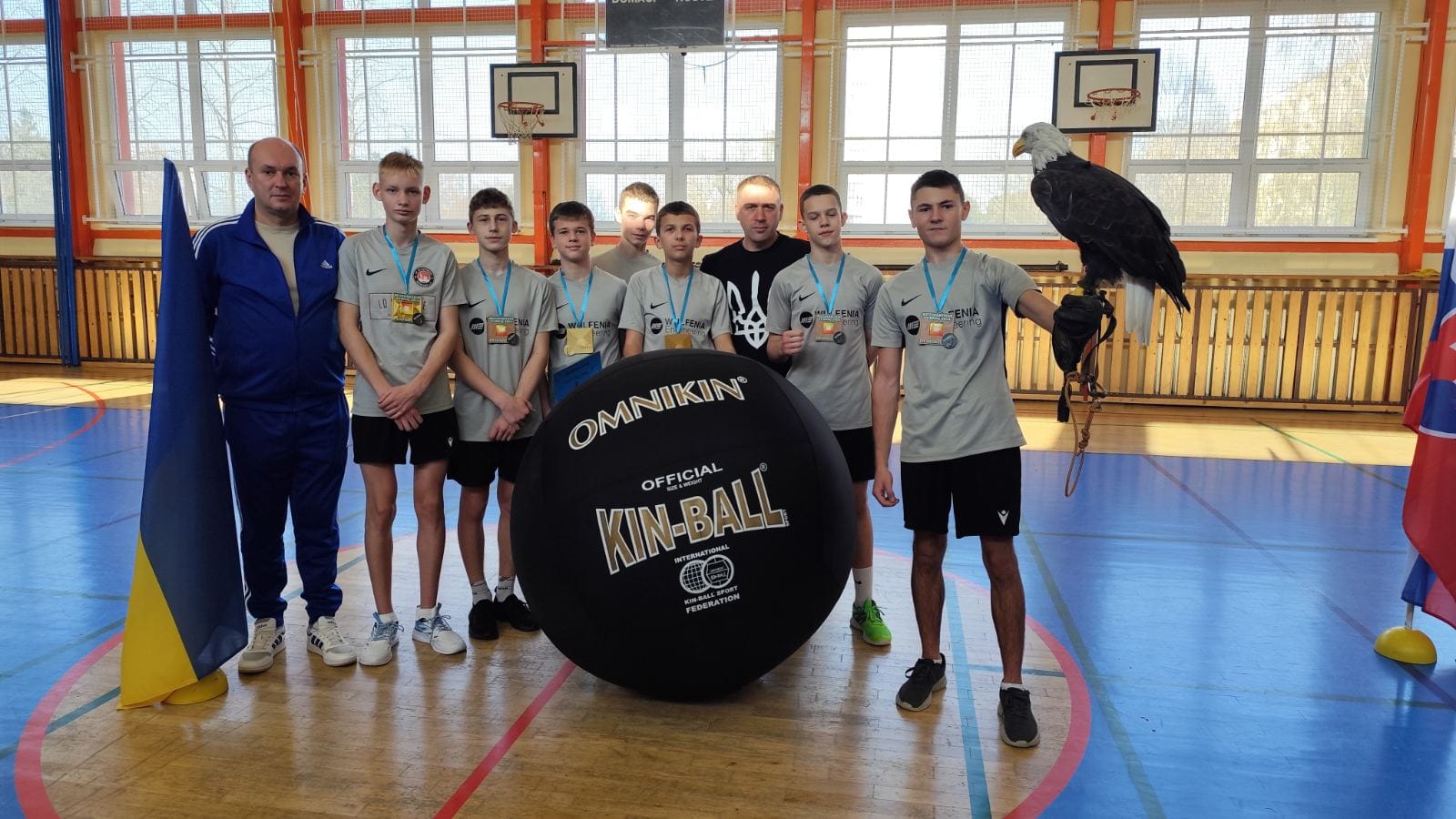 Участь ліцеїстів у Міжнародному турнірі з Kin-Ball - 2024