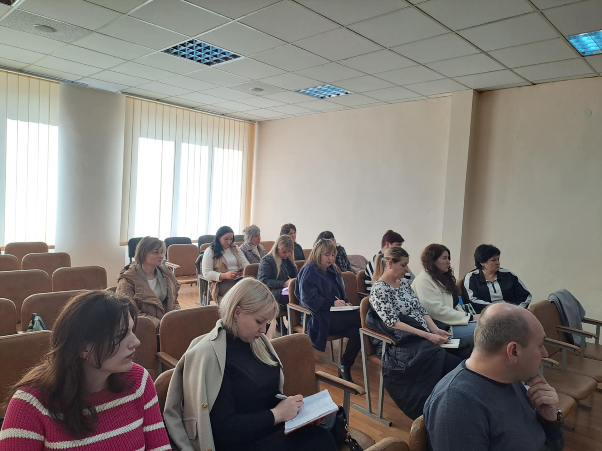 Нарада працівників відділу освіти з керівниками закладів освіти